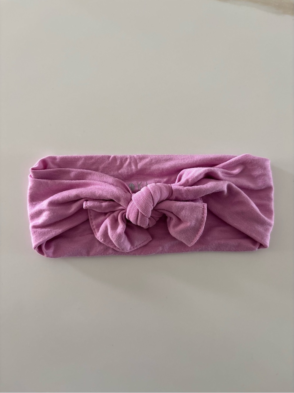 Kyte Baby Knotted Bow Headband in Bubblegum